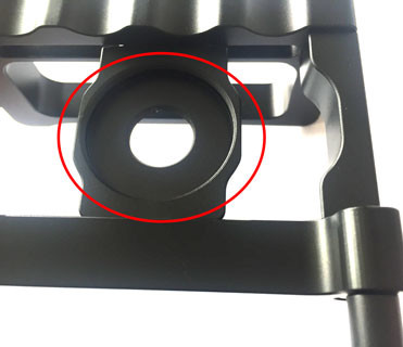 Professional Shooting Camera Lens Attachment , Aluminum Dslr Camera Cage Kit