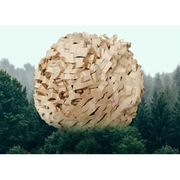 Custom Honeycomb Sleeves Recyclable Honeycomb Cushioning Wrap Flexible For Glass