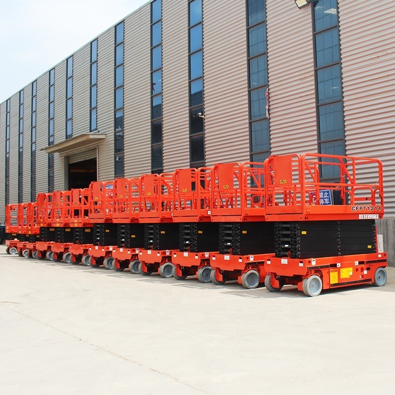 Electric Scissor Lift Mewp Mobile Elevating Work Platforms