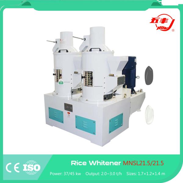 1300x600x1400mm 22kw Double Roll Rice Whitener