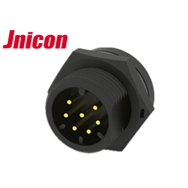 Jnicon Multi Pin Connectors Waterproof , 6 Pin Waterproof Connector Power / Signal Adapter