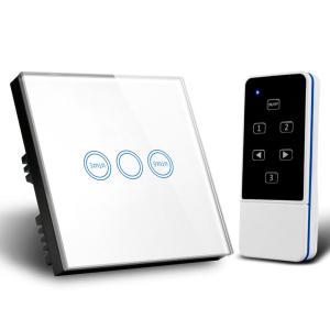 China Smart Home Wifi Us/uk/eu Standard 1/2/3 Gang 240v Wireless Remote Control Timer Light Standard  Switch on sale