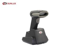 Wholesale Single Line Scan Wireless QR Code Scanner , Wireless USB Barcode Scanner With Cradle from china suppliers