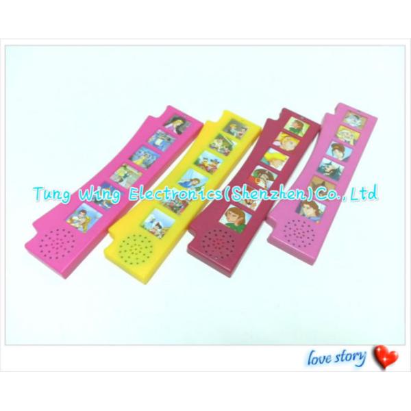 0.25-0.5w Push Button Recordable Sound Module For Indoor Kid's Eductational Learning