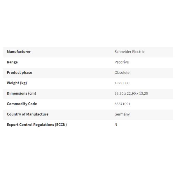 Schneider ILM0702P22F000 Integrated Machine