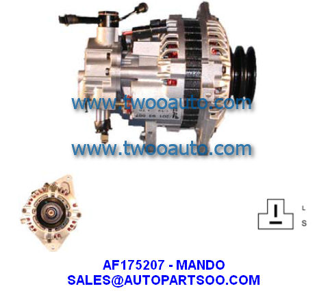 AP111364 DRA4173 DRA4173N - MANDO Alternator 12V 110A Alternadores