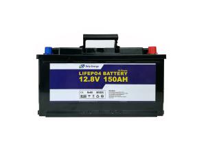 China 12v 150ah Lifepo4 BMS Lithium Phosphate Battery For Electric Power System on sale