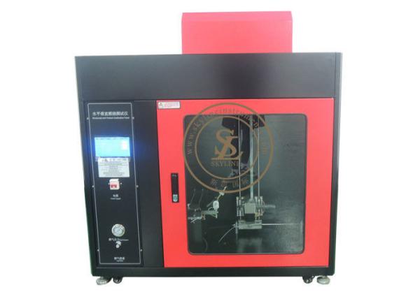 ISO9772 Lab Testing Equipment Horizontal And Vertical Flammability Tester With