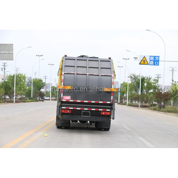 Rear Loading Compression Type Euro 3 Garbage Compactor Truck for Sale in Philippines
