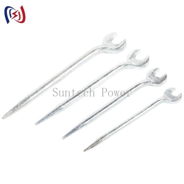 Construction Scaffold Open-End Wrench For Tightening Hexagonal Or Square Head