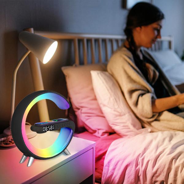ABS RGB G Smart Light Sound Machine Multifunctional App Music G Speaker Lamp