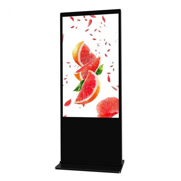 Quality Android/Windows Floor Standing Digital Signage 16.7M Display Colors With Audio Outputs for sale