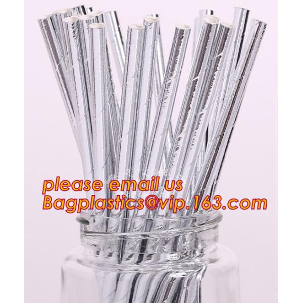 biodegradable gold stamping paper straw,colour disposable wholesale drinking biodegradable paper straw bagplastics pac