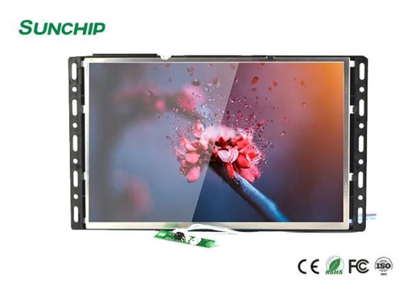 Quality 10.1 Inch Ultra Bright Open Frame TFT High Brightness touch Screen LCD Display digital signage support Android Linux for sale