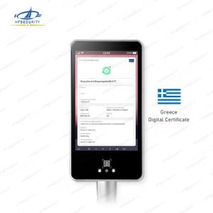 Wholesale HF80C Greece Verificy C19 Health Code Scan Device Face Recognition Health Code Scan Device from china suppliers