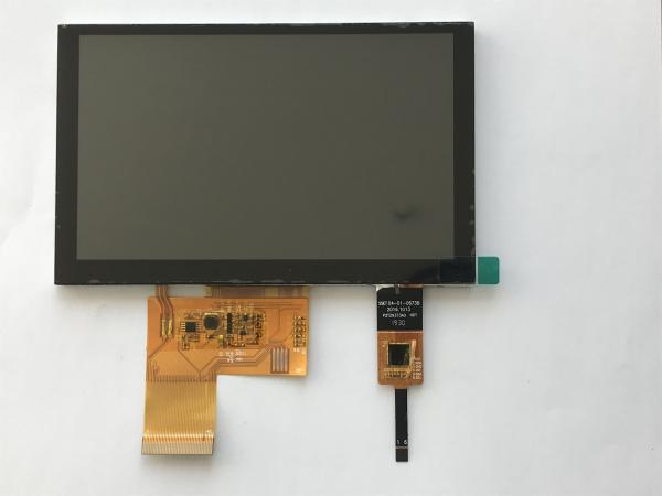 Quality 800x480 Resolution 5 Inch TFT LCD Display With Capacitive Touch Panel for sale