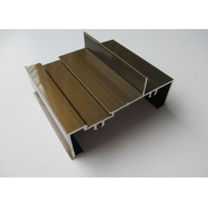 China Commercial Colorful Door Standard Aluminium Extrusion Profiles Royal Style on sale