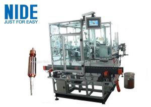 Wholesale Double Flyer Rotor Windier Armature Coil Winding Machine For Hook Type Commutator from china suppliers