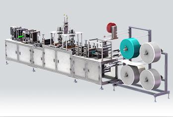 Quality Three Layer Disposable Face Mask Machine / N95 Mask Making Machine for sale