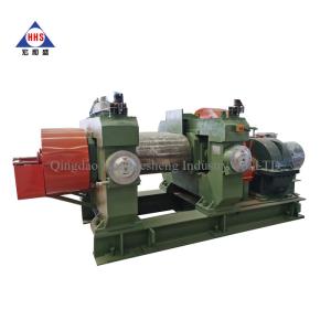 Wholesale XKP-450 Tire Cracker Mill / Rubber Crusher For Reclaimed Rubber Production / Waste Tire Recycling Machine from china suppliers