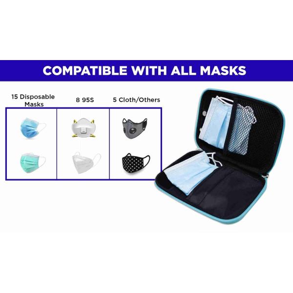 Eco friendly EVA Travel Case for mask / holder keychains