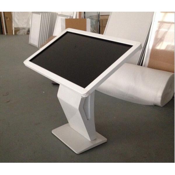 27" inch TFT LED AD signage display PC touch screen kiosk stand