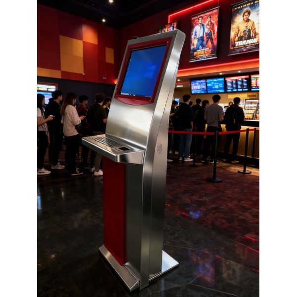 Floor Standing Touch Screen Kiosk engineered to provide interactive experiences in shopping malls airports and exhibition centers