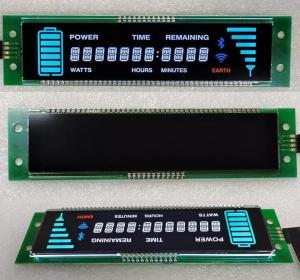 Wholesale TN HTN Blue HT1621 Controller Monochrome Seven Segment LCD Screen Display Module from china suppliers