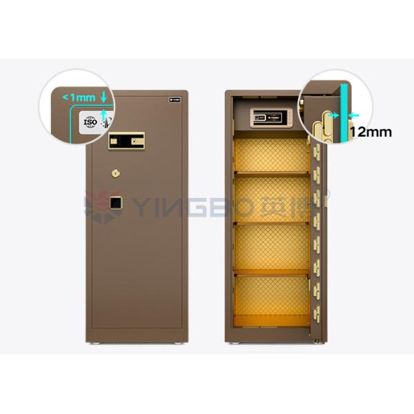 Dual Alarm Large Solid Steel High End Home Safes 120kg For Security YB/RS-150