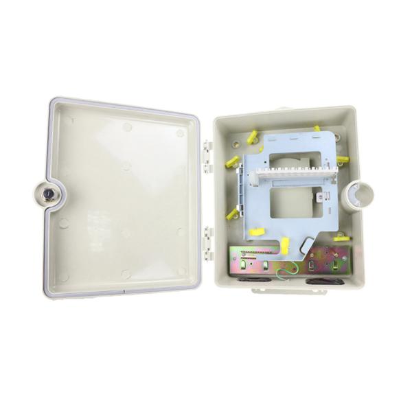 Outdoor Fiber Optic Distribution Box with 24 Ports IP65 Rated for FTTH Wall or Pole Mount 1x16 2x16 Splitter