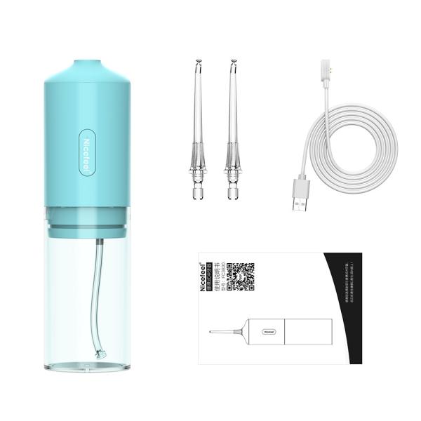 Customized IPX7 Mini Water Flosser With 160ml Open Water Tank