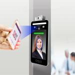 Security ±0.3℃ Non Contact Temperature Measurement Smart Security Access Control