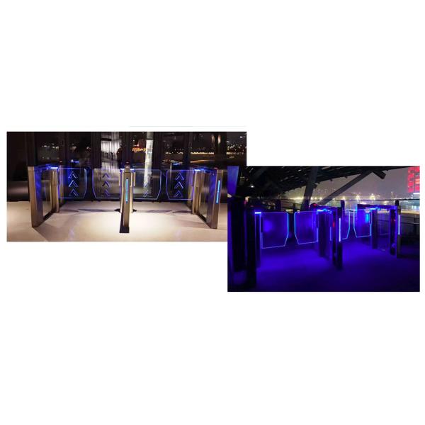 Security Fast Speed Gate Turnstile Access Control System ISO Approved