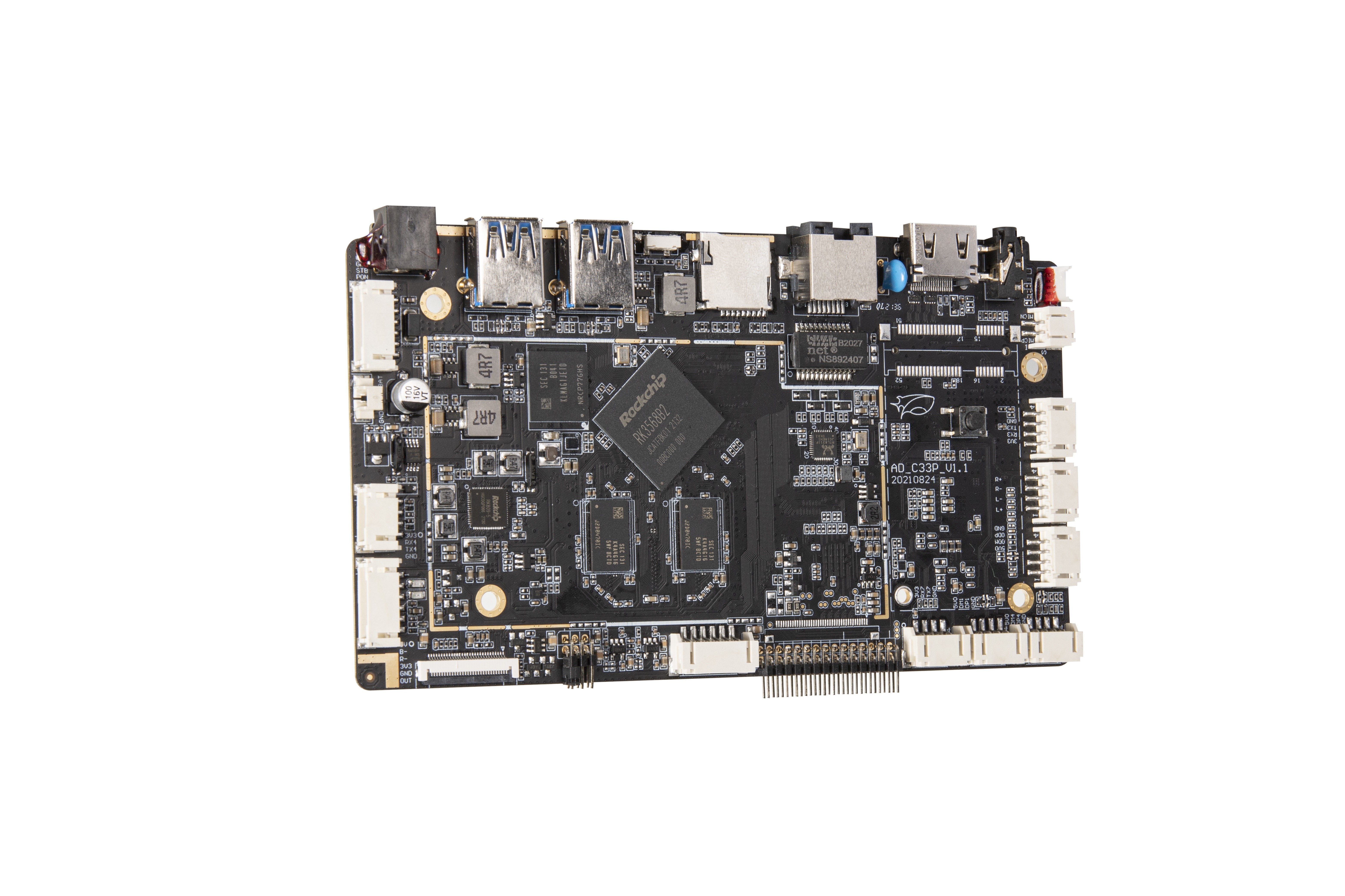 Android 11 Embedded Arm Board RK3568 Advertising Machines Development motherboard LVDS EDP MIPI 4K HD Out