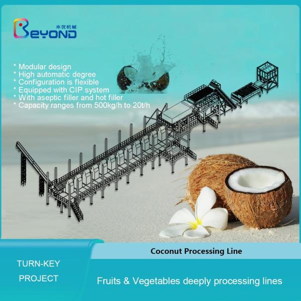 Industrial Dairy Processing Plant Automatic Coconut Juice Extractor Machine