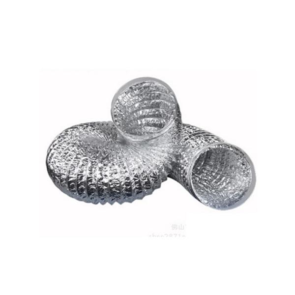 120V Voltage Plastic Flexible Aluminum Duct Hose for High Temperature Air Ventilation