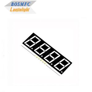 China Black face 4 Digit 7 Segment LED Display Module 0.56 Inch Practical on sale