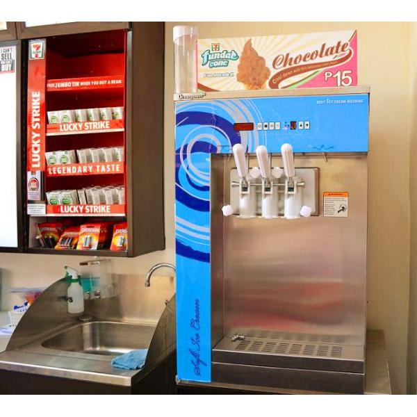 Purchased by 7-Eleven Oceanpower OP132BA Soft Ice Cream Machine