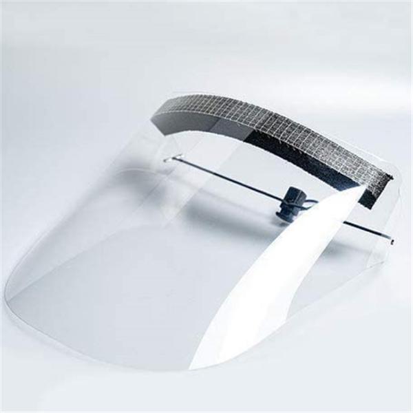 Wholesale Plastic Adjustable Rubber Band Face Shield Replacement Visor from china suppliers