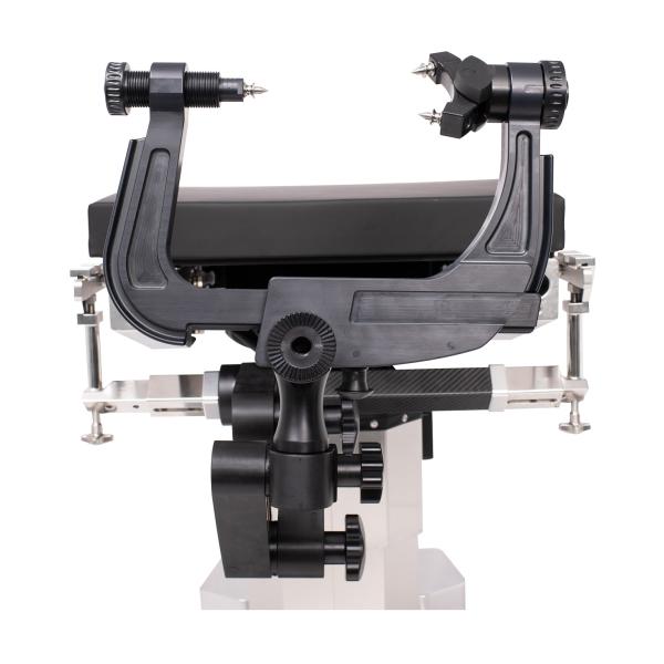 Three Point Design Craniocerebral Surgery Frame with High Flexibility and Radiolucent Advantage