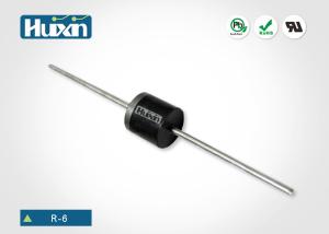 China R-6 Ultra Fast Rectifier Diodes 6A 50 - 1000V High Efficiency Axial Rectifiers on sale