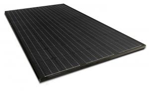 China 260 Watt Roof Tile 3.2mm Black Solar Pv Panels Building Integrated Power on sale