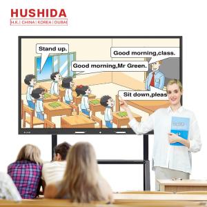 China High Resolution 1080P Touch Screen Interactive Whiteboard 55 Inch on sale