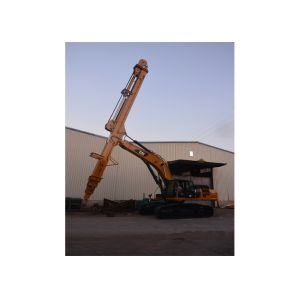 Telescopic Arm For Caterpillar CAT336D Big Excavator With 1.4m3 Clamshell Bucket