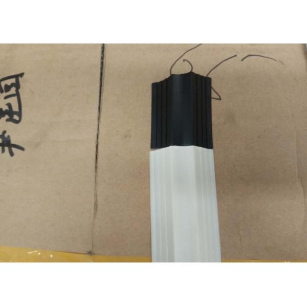 Black Color Wpc Extrusion Line , Small Size Wpc Profile Extrusion Machine