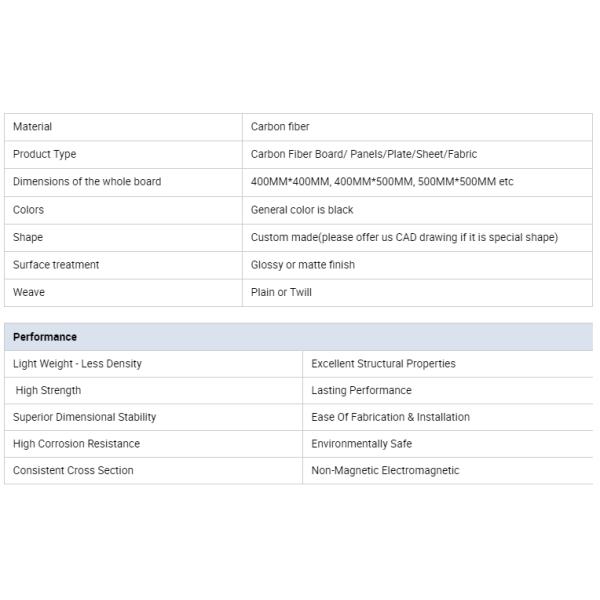 Plain Carbon Weaving 3K Cnc Machining Parts 100% Real Carbon Fiber Laminated Sheet