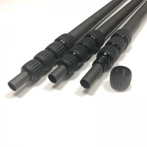 Wholesale Lightweight 3K Telescoping Carbon Fiber Tube Water Fed Extension Pole from china suppliers