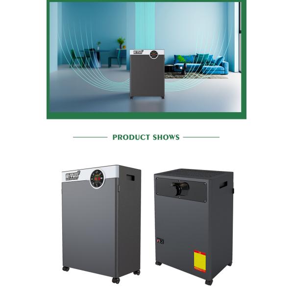 150W HEPA Filter Mobile Fume Extractor Electrostatic Spraying