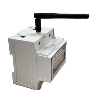 China -25 To 55 Degree Single Phase Din Rail Energy Meter Single Phase Din Rail Kwh Meter on sale