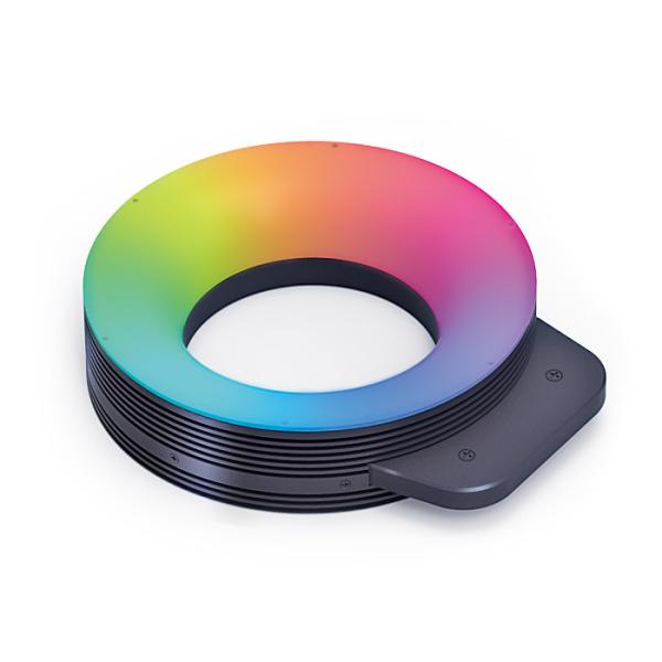 Quality 8 Wavelengths Multi Spectrum Shadowless Machine Vision Ring Light for sale
